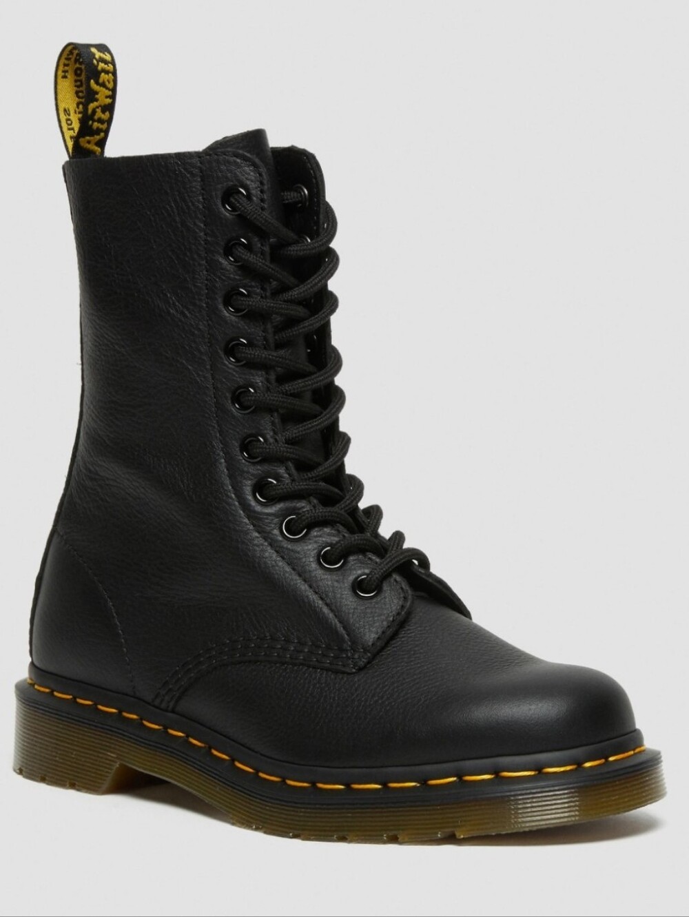 Dr Martens 1490 Virginia Leather Lace Up 10 Ten Hole Boots